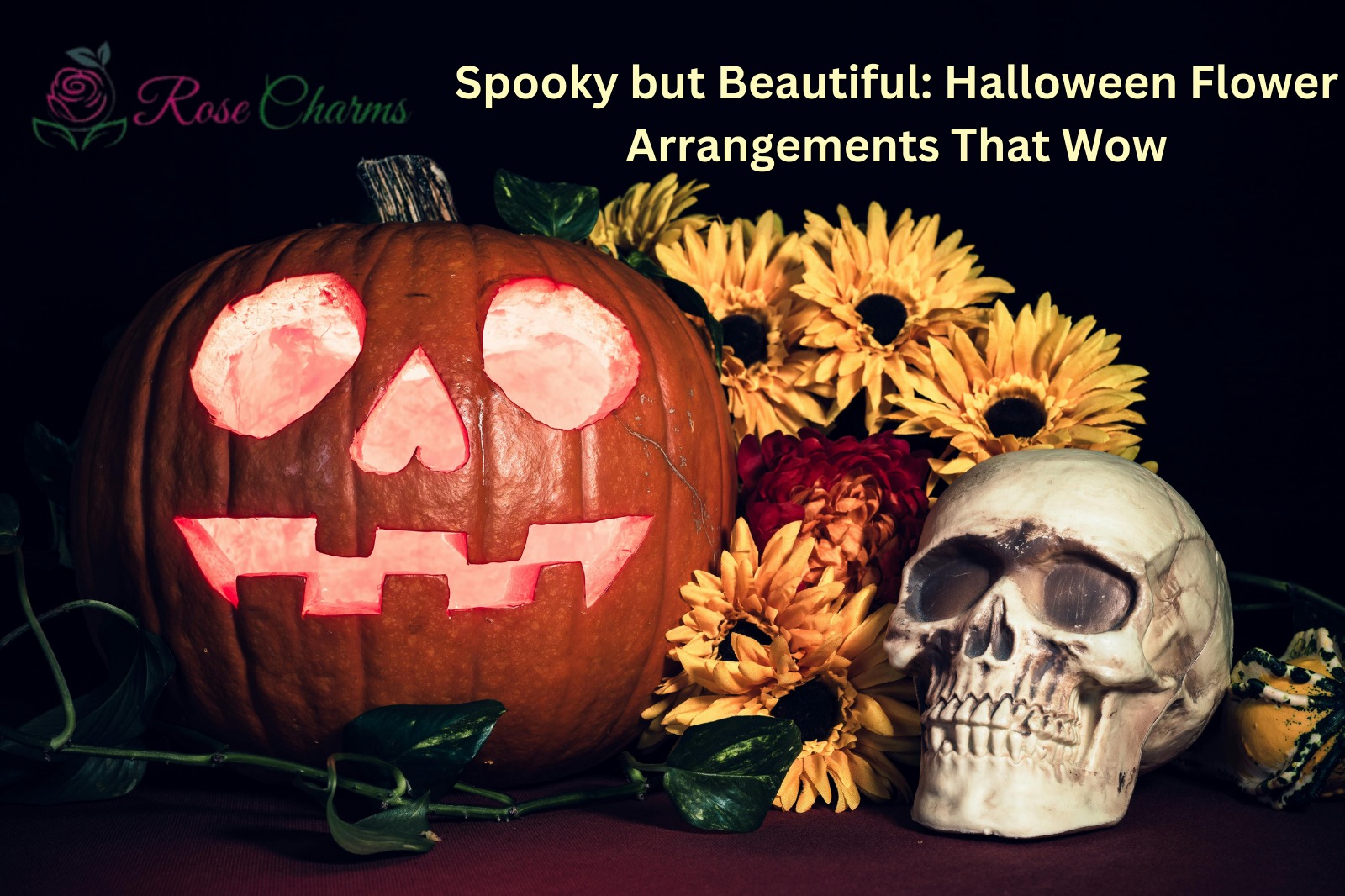 Spooky but Beautiful: Halloween Flower Arrangements That Wow